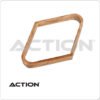 Wooden Diamond Rack - Rustic